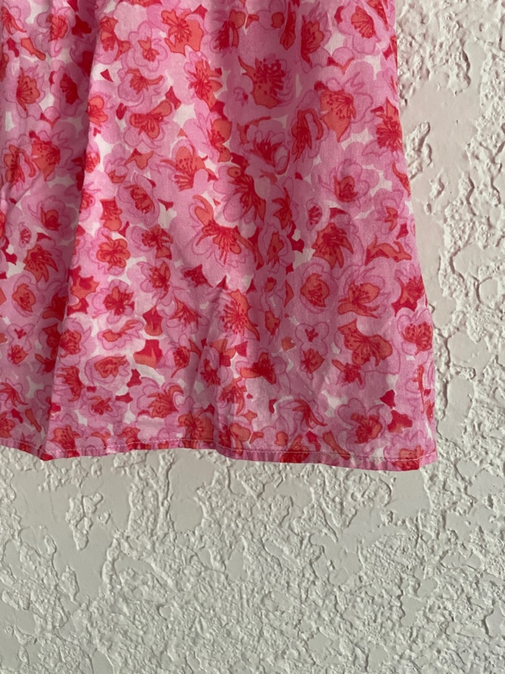 Jcrew Crewcuts Floral Cotton Babydoll Top L 10/11 - Picture 4 of 6